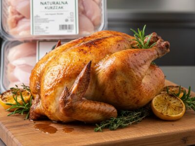 Працівник на курячому заводі